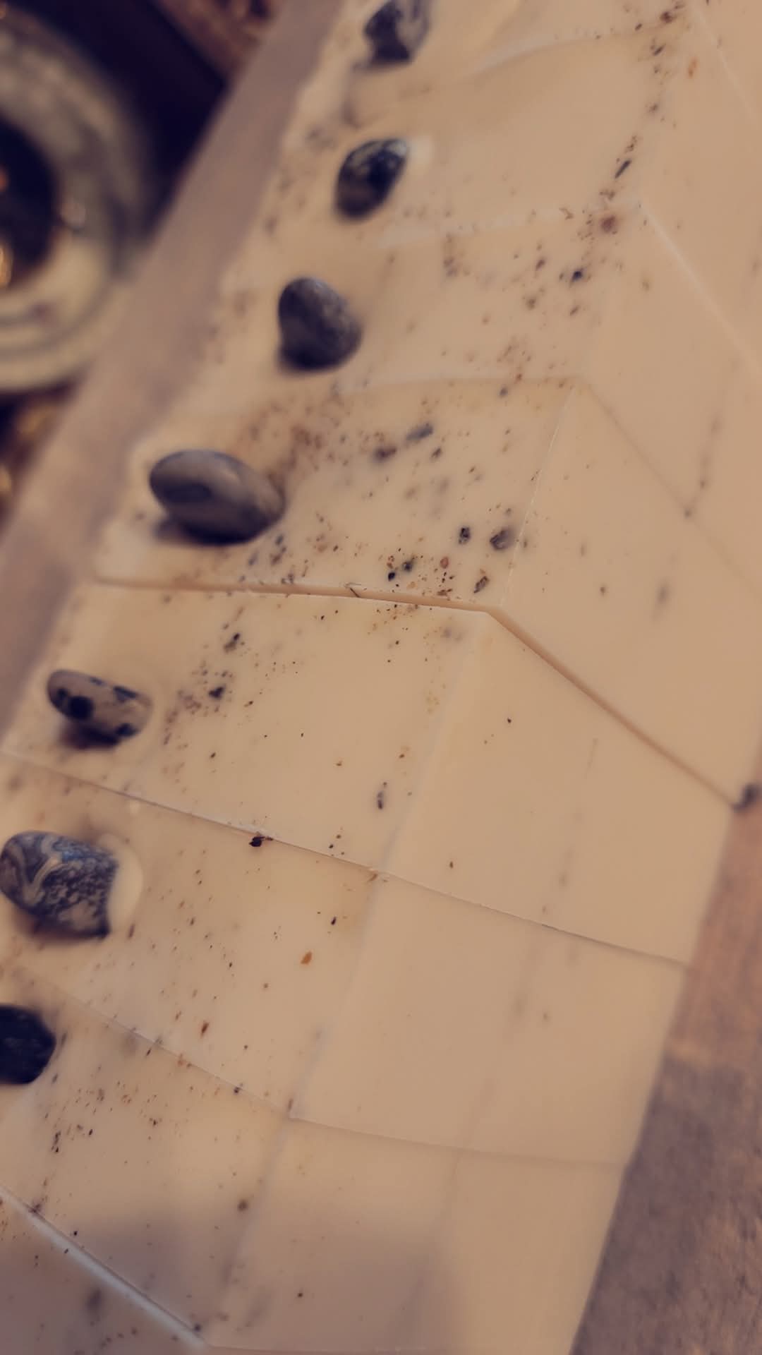 Patchouli and burdock root goats milk soap