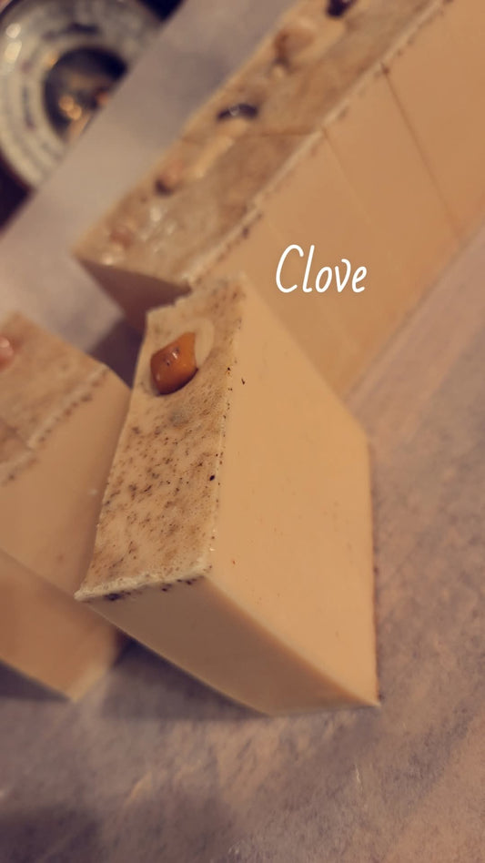 Clove goat milk soap